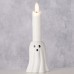 Порцеланов свещник 8см Ghostie бял